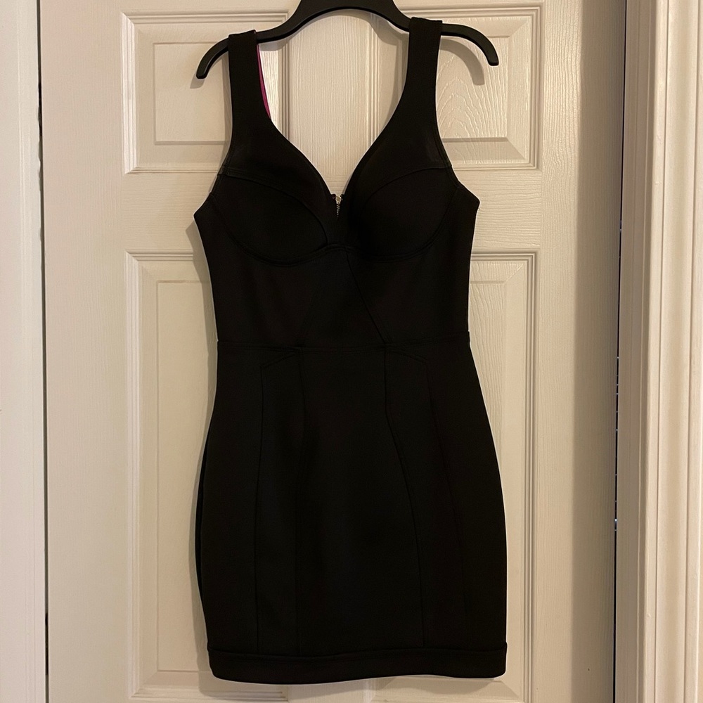 Bebe Black Bodycon Dress: Size S/P